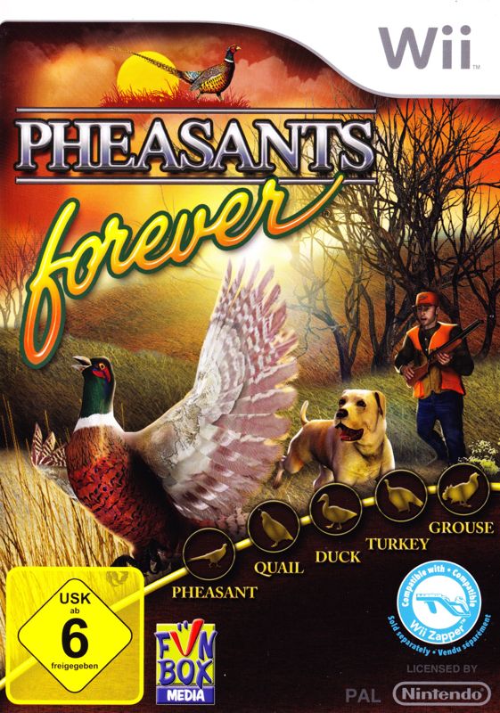 Pheasants Forever box art for Wii